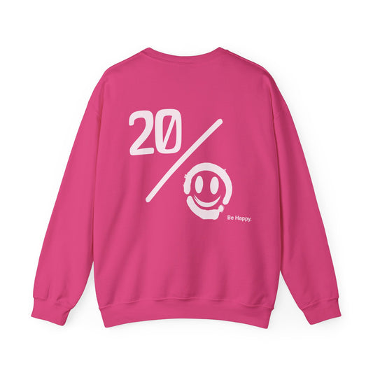 20/Be Happy Crewneck Sweatshirt